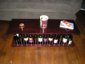 Wine Bottle Coffee Table